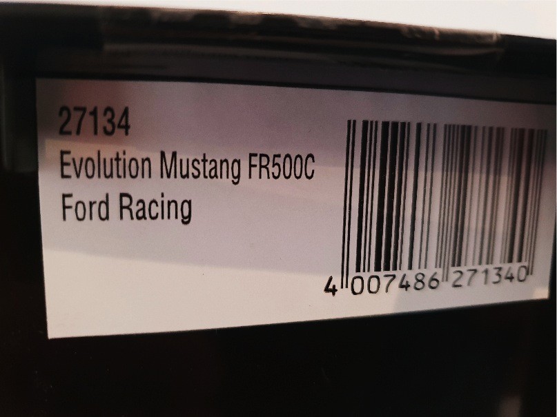 CARRERA 27134 EVOLUTION MUSTANG FR500C FORD RACING