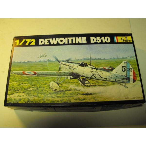 AVION DEWOITINE D 510 HELLER 1/72 eme