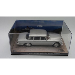 MERCEDES 600 AU SERVICE DE SA MAJESTE REF 32 COLLECTION JAMES BOND 007