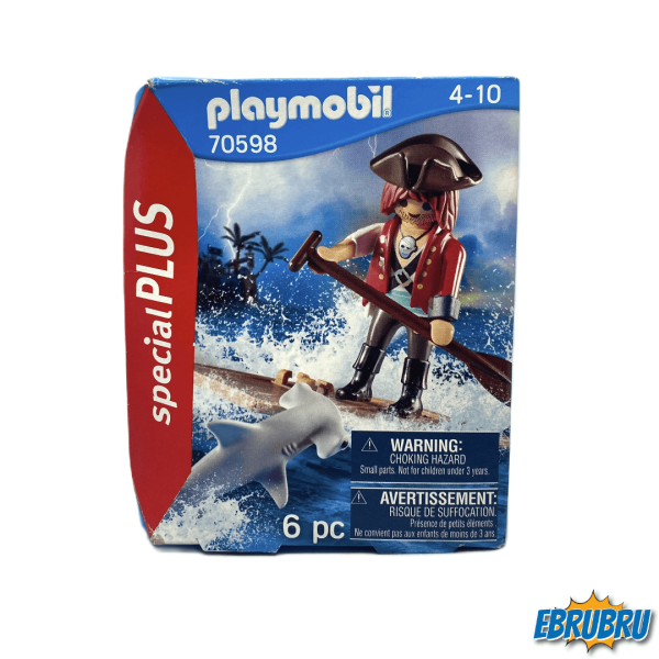 Pirate et requin PLAYMOBIL 70598
