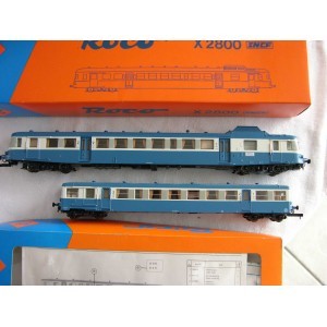 ROCO autorail XABD 2807 + remorque XRABD 8276 