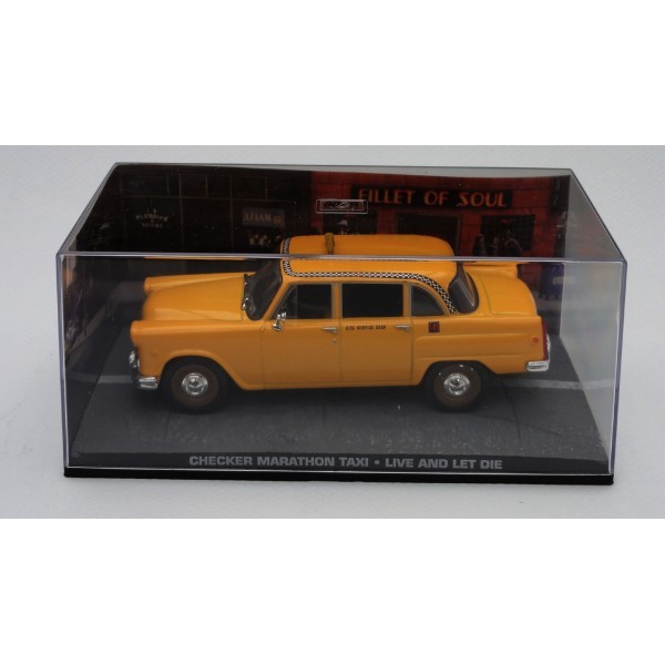 CHECKER MARATHON TAXI VOITURE RÉF  77 COLLECTION JAMES BOND 007