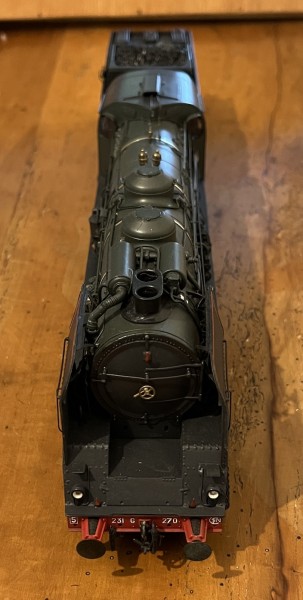 Locomotive 231G  270 SNCF – Locomotive Pacific SNCF en laiton – Échelle O