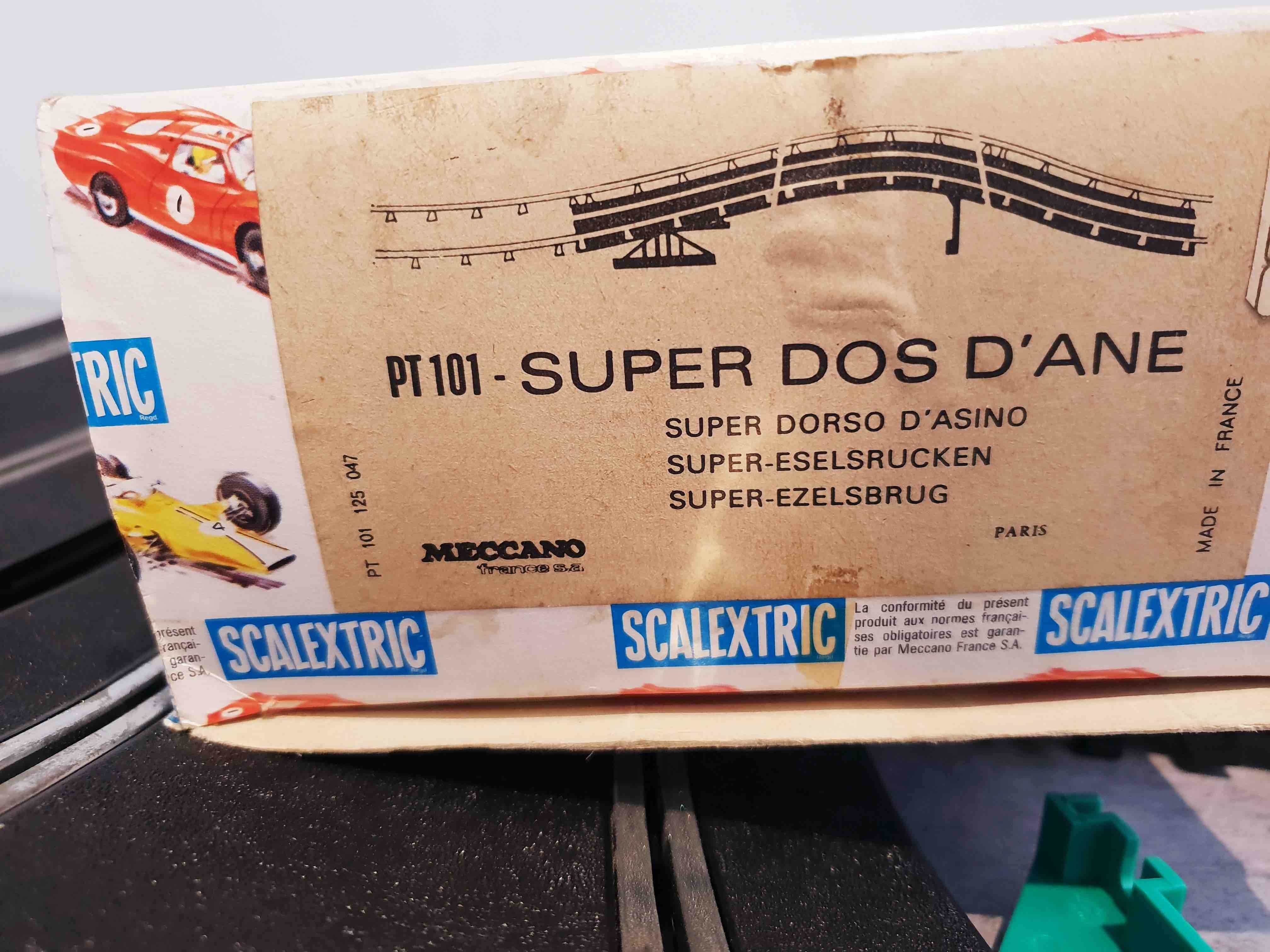 SCALEXTRIC PT101 SUPER DOS ANE