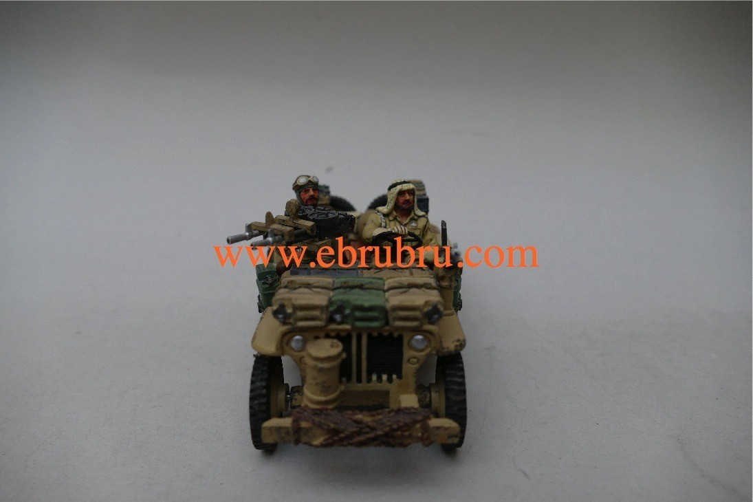 SAS RECCE JEEP 8TH ARMY KING & COUNTRY EA025