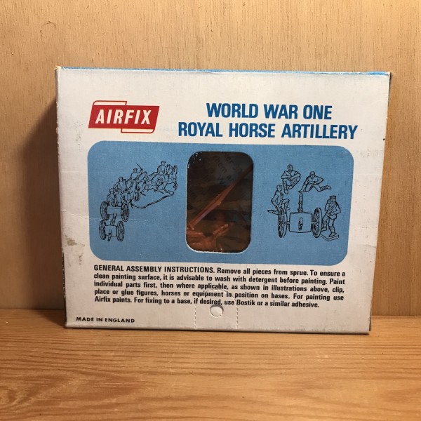 AIRFIX BLUE BOX ROYAL HORSE ARTILLERY