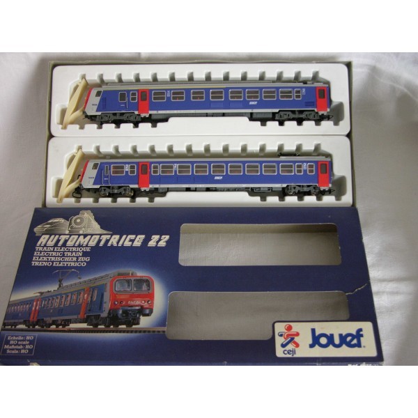 JOUEF automotrice Z2 + remorque SNCF réf 8622