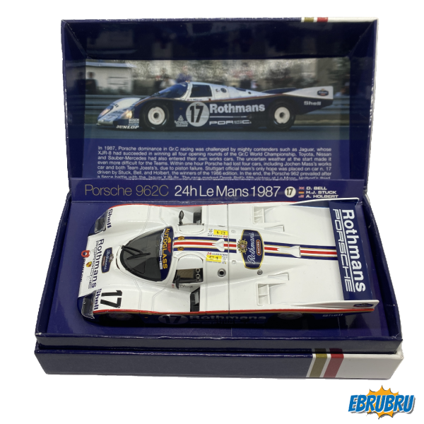 Porsche 962C No 17 - 24h Le Mans 1987 SLOT IT CW20
