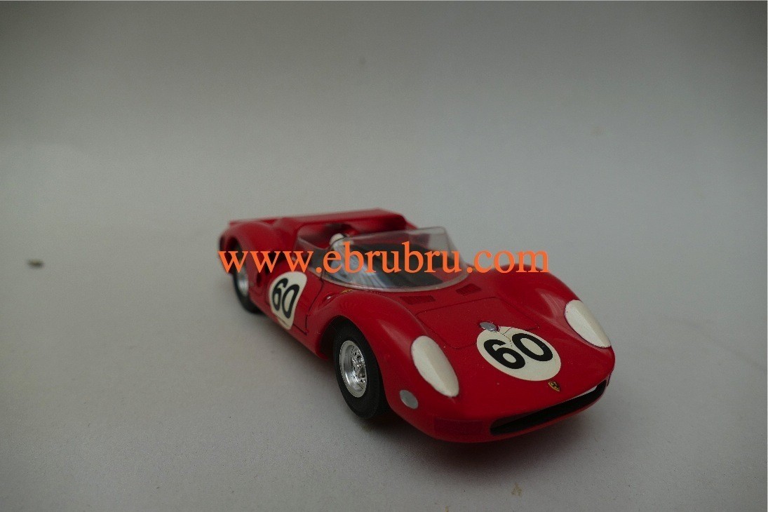 FERRARI P2 ATLAS SCRATCHBUILT 1/24 RACE CAR SLOT