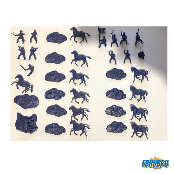 US Cavalry AIRFIX Boîte bleue avec fenêtre