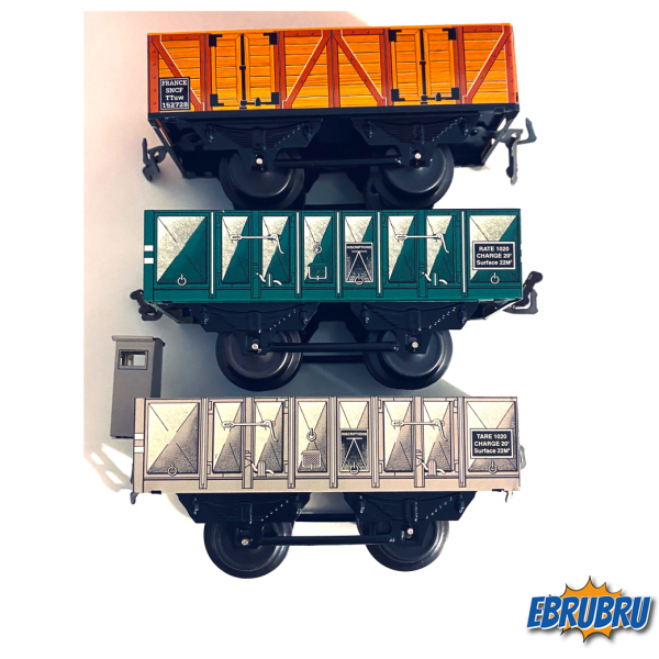 Wagons tombereau HORNBY Hachette