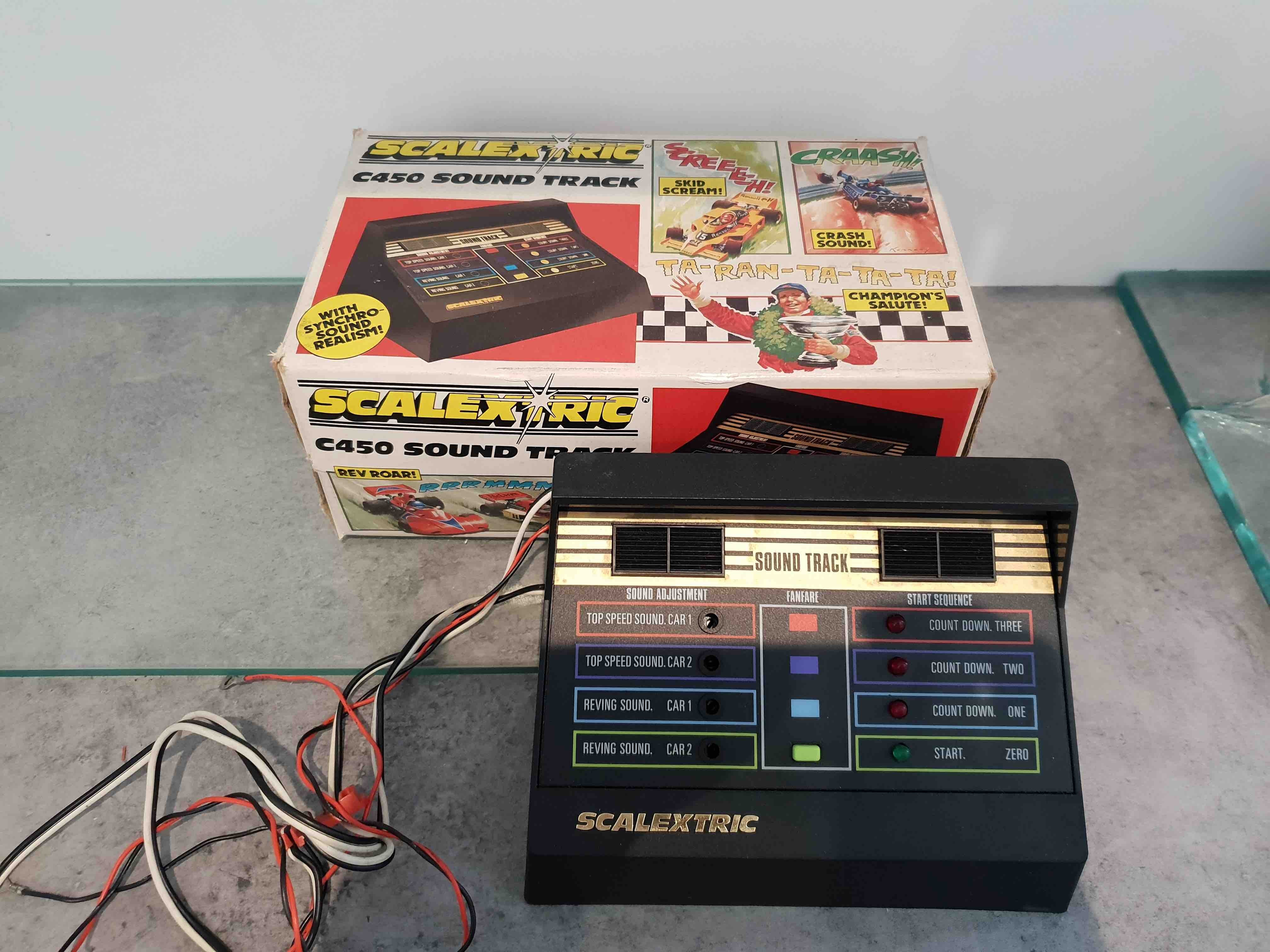 SCALEXTRIC C450 SOUND TRACK