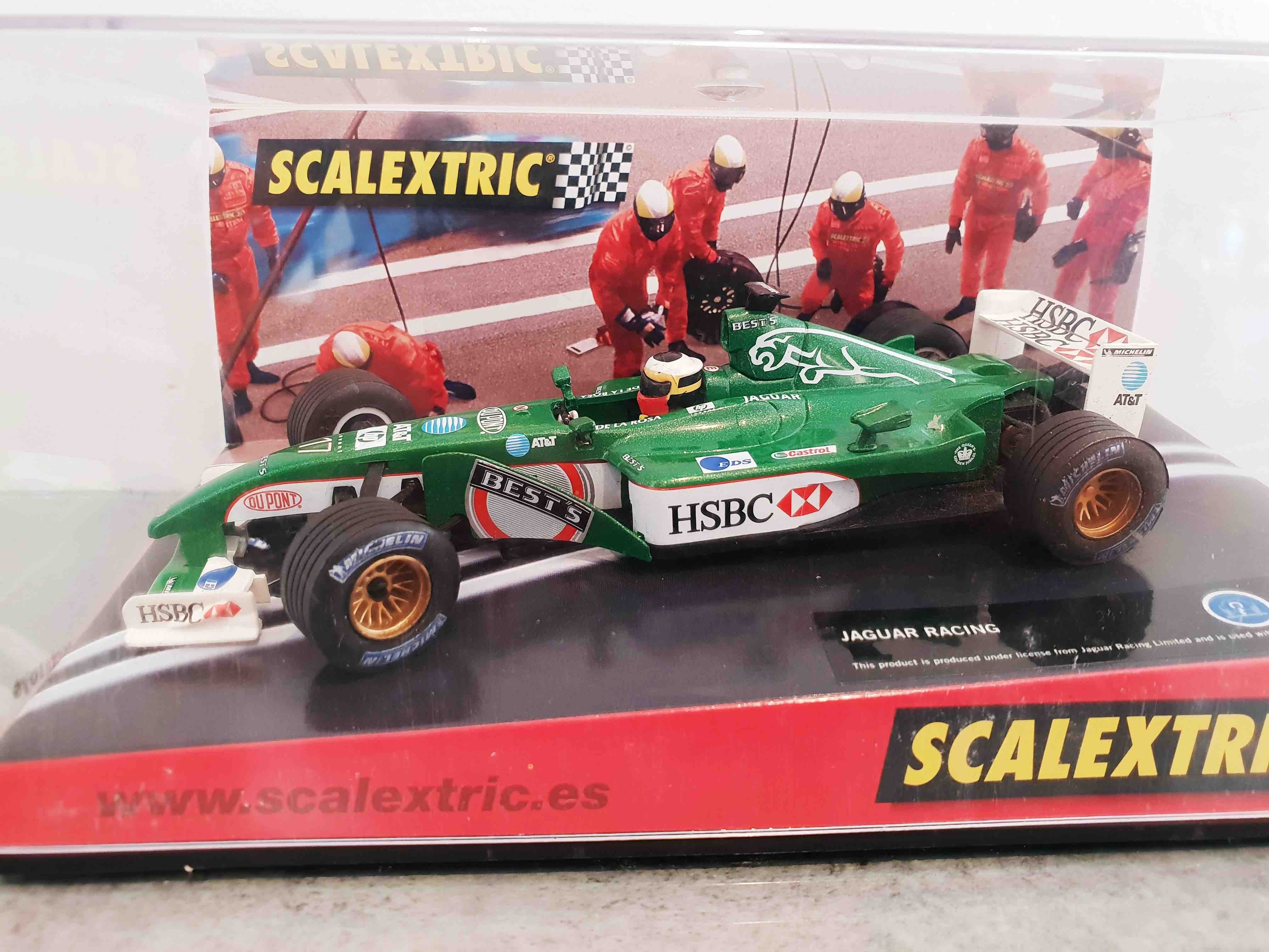 SCALEXTRIC 6114 JAGUAR F1 DE LA ROSA