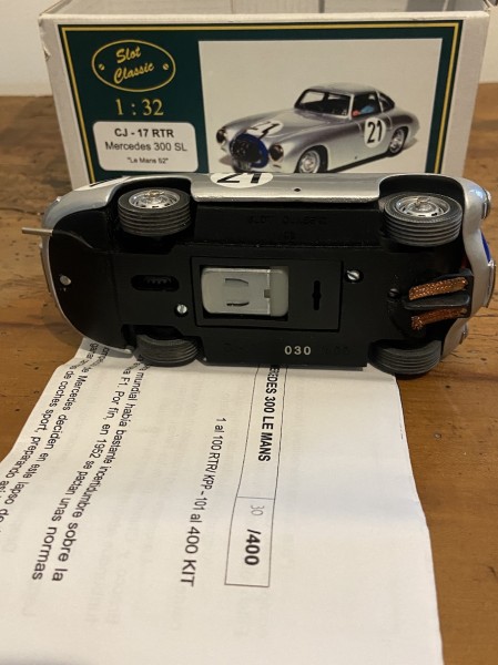 MERCEDES 300 SL  1952 LE MANS WINNER   SLOT CLASSIC CJ 17  RTR