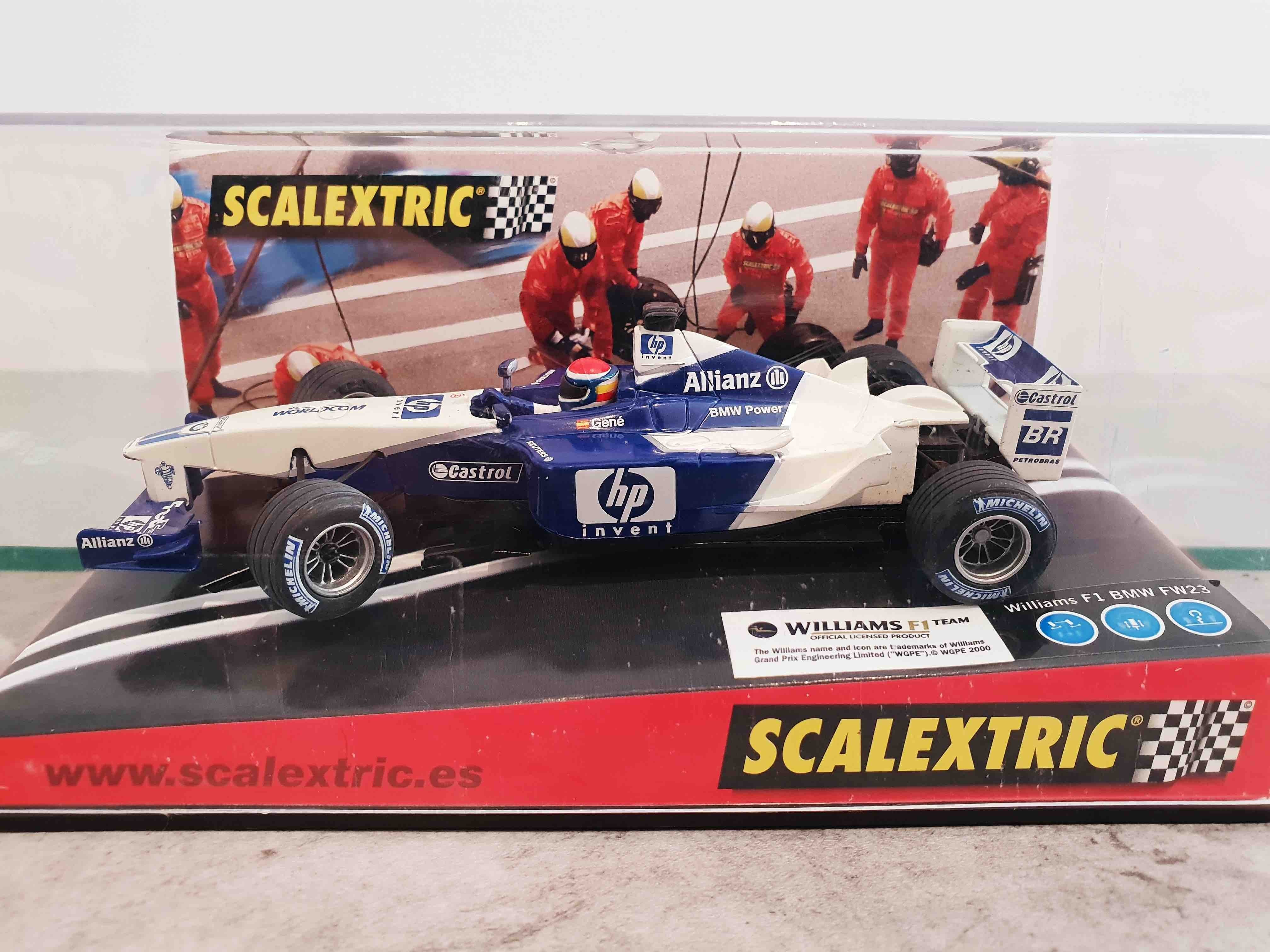 SCALEXTRIC 6108 WILLIAMS F1 GENÉ 2002