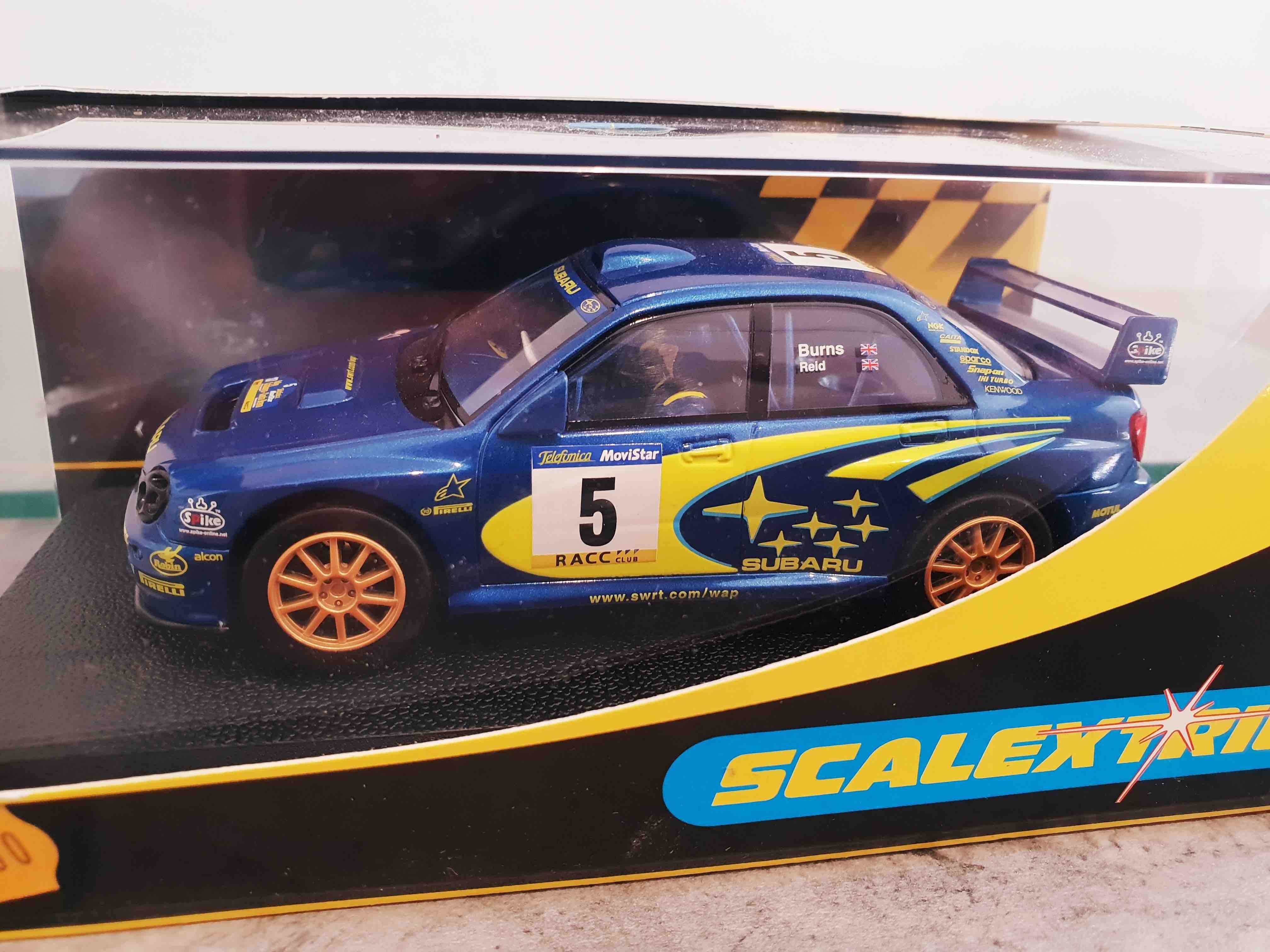 SCALEXTRIC C2341 SUBARU IMPREZA WRC WORKS 2001 N5