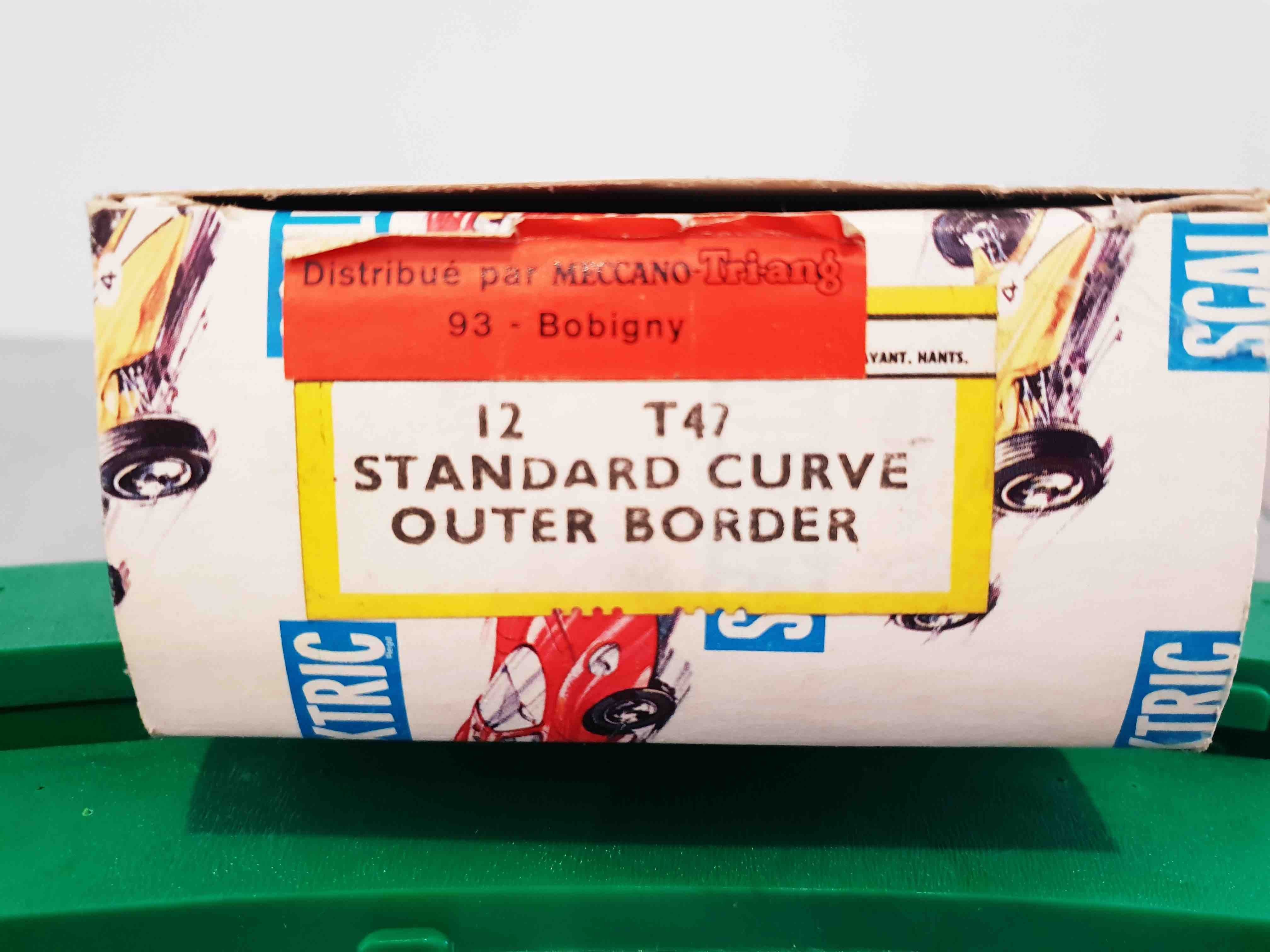 SCALEXTRIC T 47 STANDAR CURVE BORDER OUTER