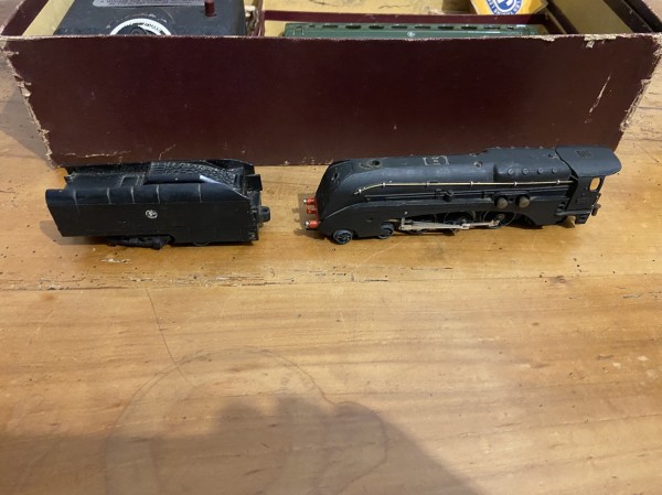  Locomotive A Vapeur 232 R Coffret Train Electrique Ho Jep serie 56