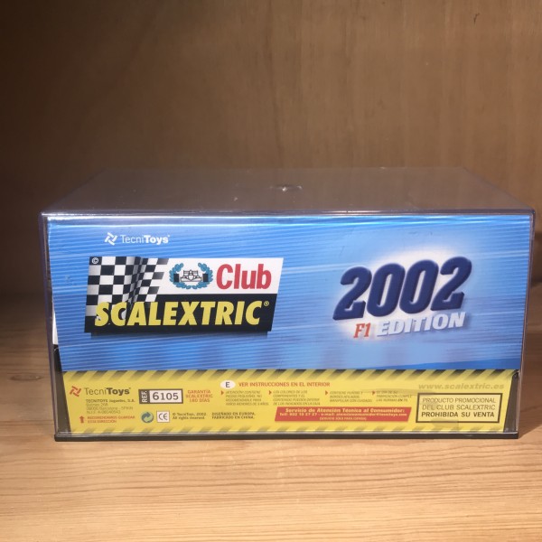 Formule 1 Edition 2002 Club Scalextric Réf 6105