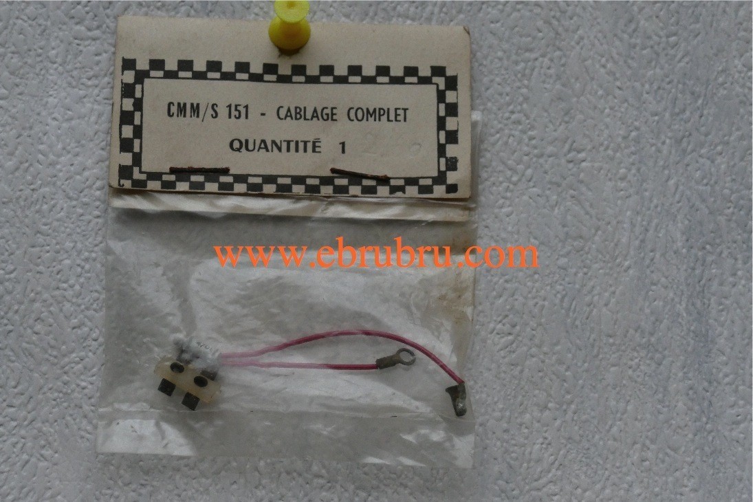 Cablage complet Scalextric ref CMM/ S 151