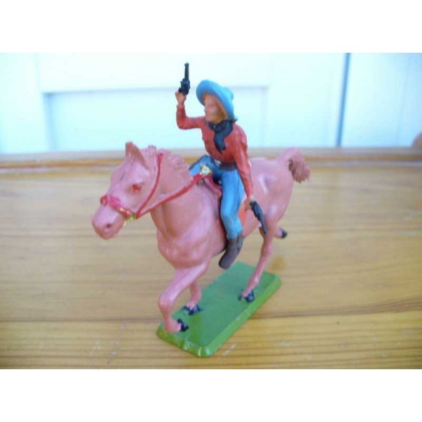 CAVALIER COWBOY DEUX REVOLVERS ROUGE STARLUX