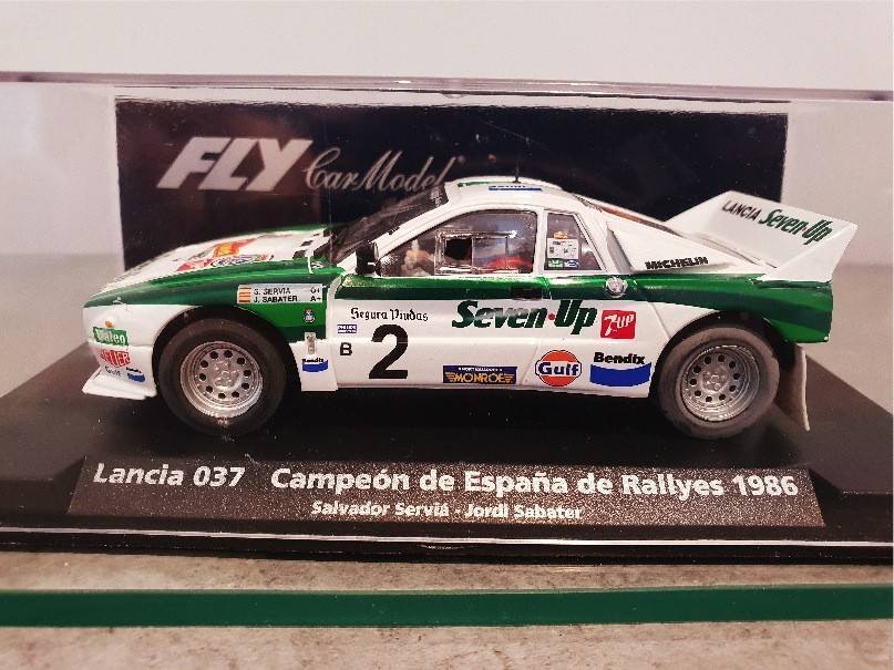 FLY 88148 LANCIA 037 CAPEON DE ESPANA DE RALLYES 1986 SERVIA  SABATER  A-991