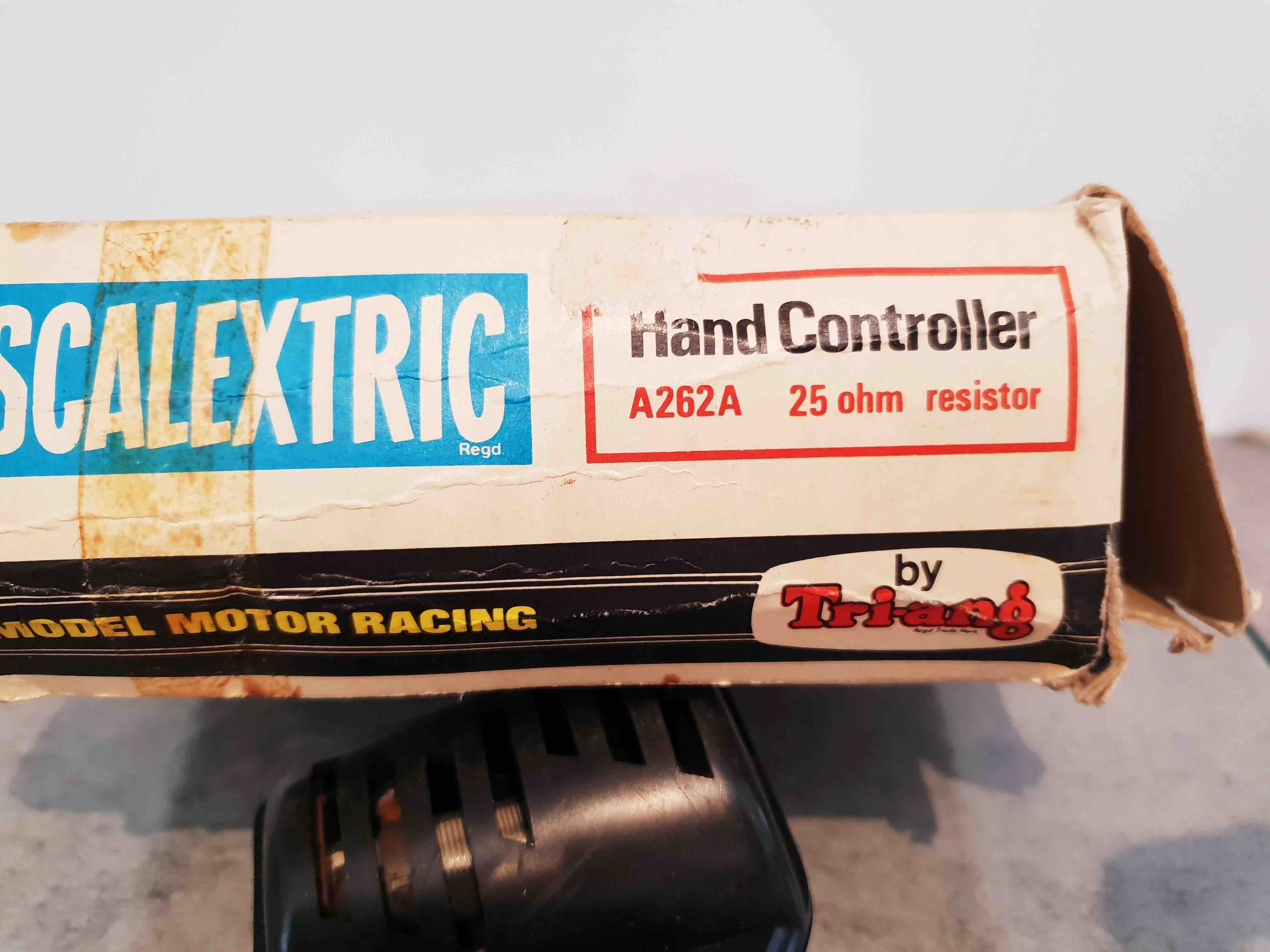 SCALEXTRIC A 262 POIGNEE HAND CONTROLLER