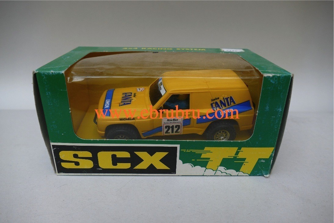 NISSAN PATROL FANTA JAUNE AMARILLO TT SCALEXTRIC EXIN RÉF 7306