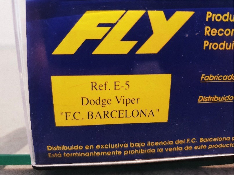 FLY E5 DODGE VIPER FC BARCELONA