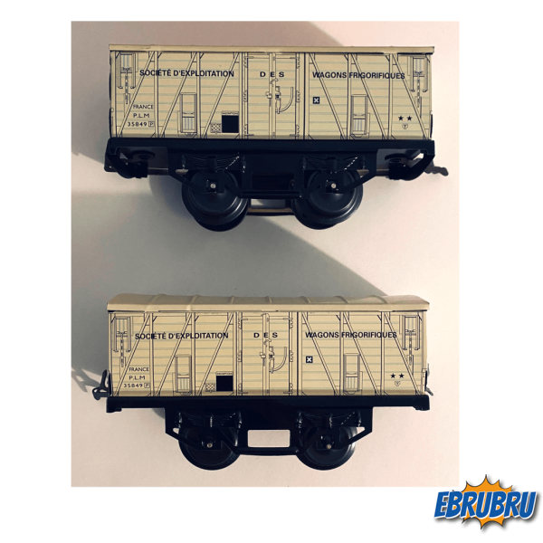 Wagon frigorifique Société d'exploitation HORNBY Hachette