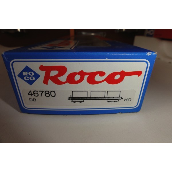 WAGON PLAT TRANSPORT DE CONTAINER CHO YANG ROCO RÉF 46780