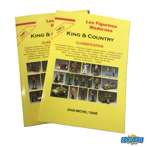 Livre Les figurines modernes KING an Country J.M Tisné