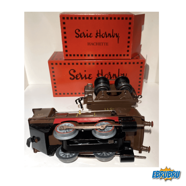 Locomotive et tender EST marron HORNBY Hachette