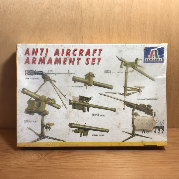 Anti Aircraft Armament Set Italeri No 422