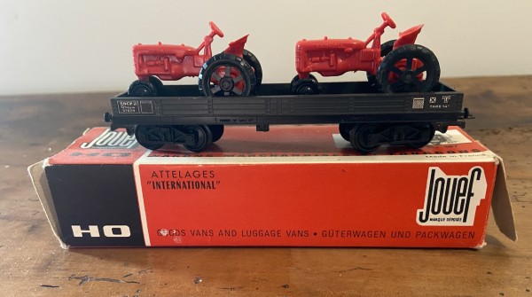 JOUEF 652 WAGON AVEC TRACTEUR