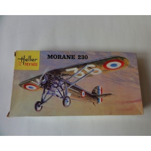 MORANE 230 MAQUETTE D'AVION HELLER 1/72 RÉF L098 BOITE JAUNE MUSÉE