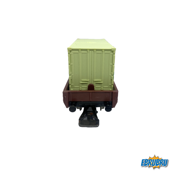 Wagon plat avec container CNC Sncf JOUEF 6454