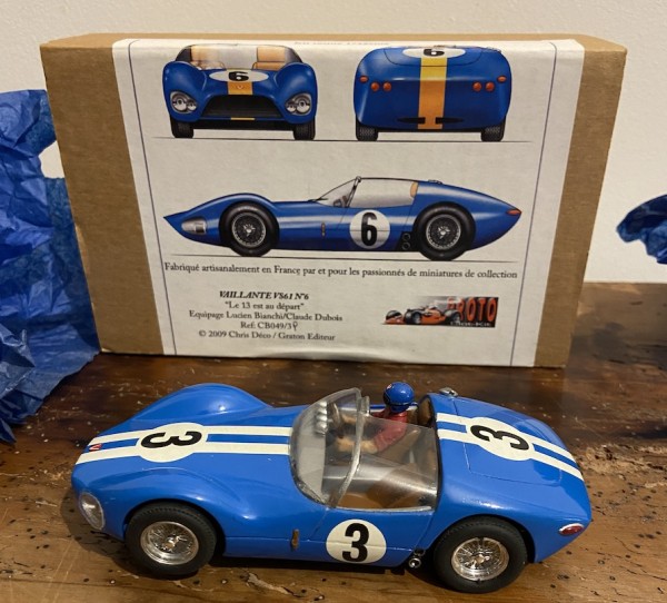 VAILLANTE VS61 N°3 BLEU PROTO SLOT KIT  PSK REF CB049