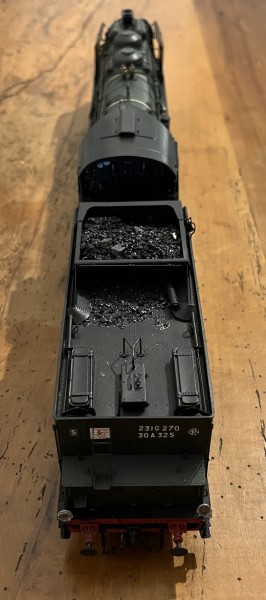 Locomotive 231G  270 SNCF – Locomotive Pacific SNCF en laiton – Échelle O