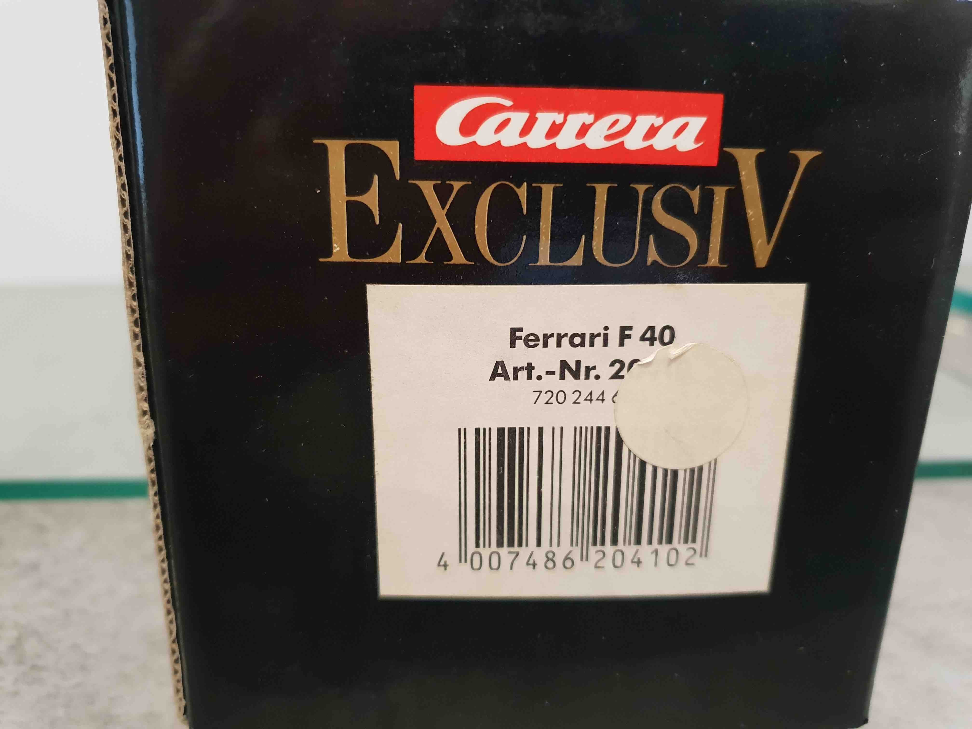 CARRERA EXCLUSIV 20410 FERRARI F40