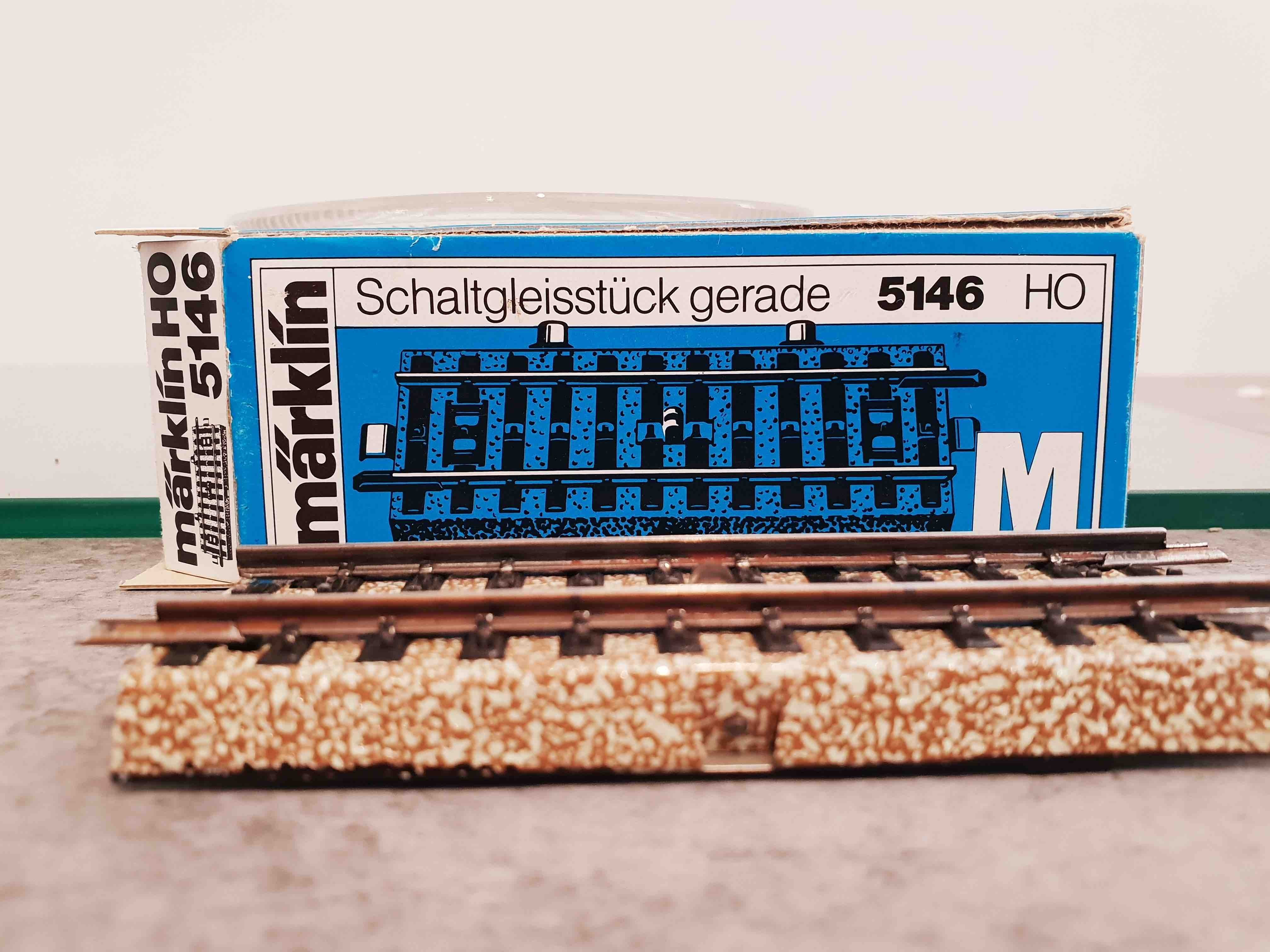 MÄRKLIN 5146 RAIL DROIT DE TELECOMMANDE