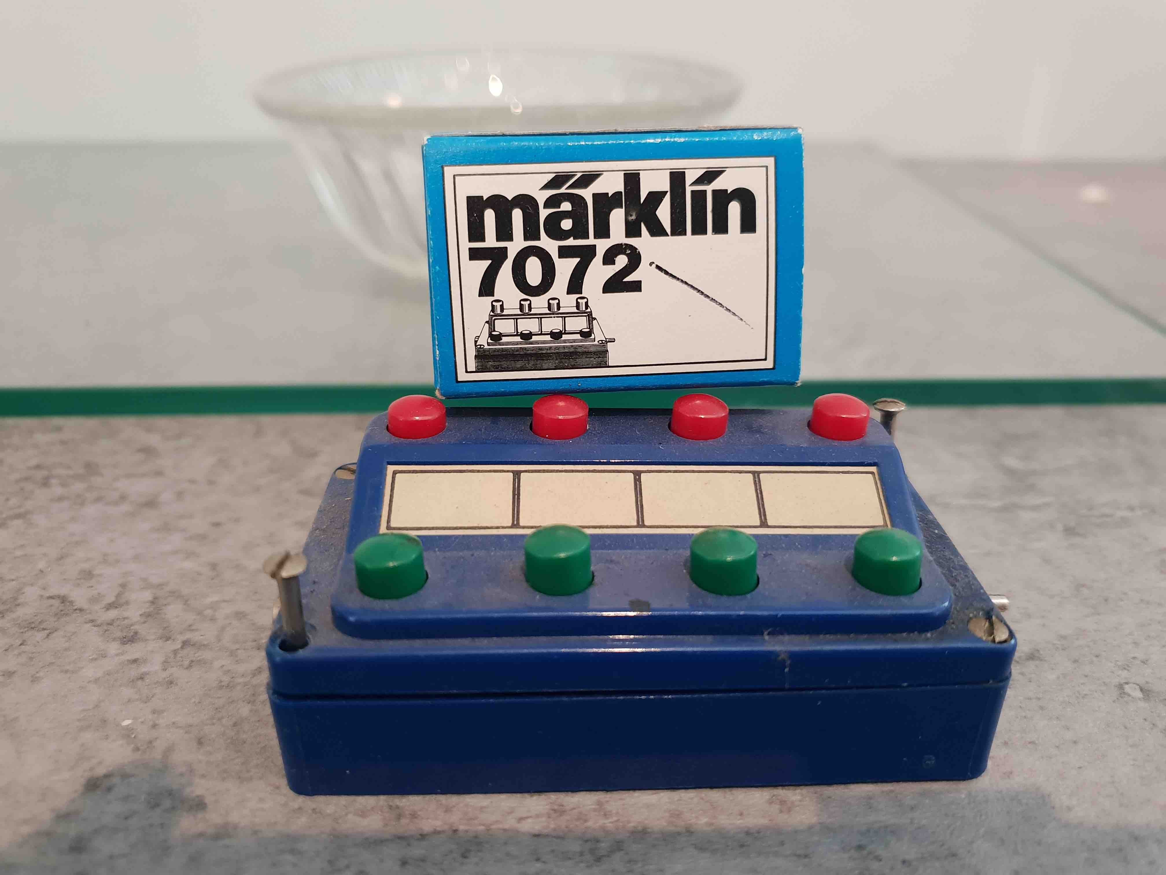 MARKLIN 5072 BOITIER DE COMMANDE