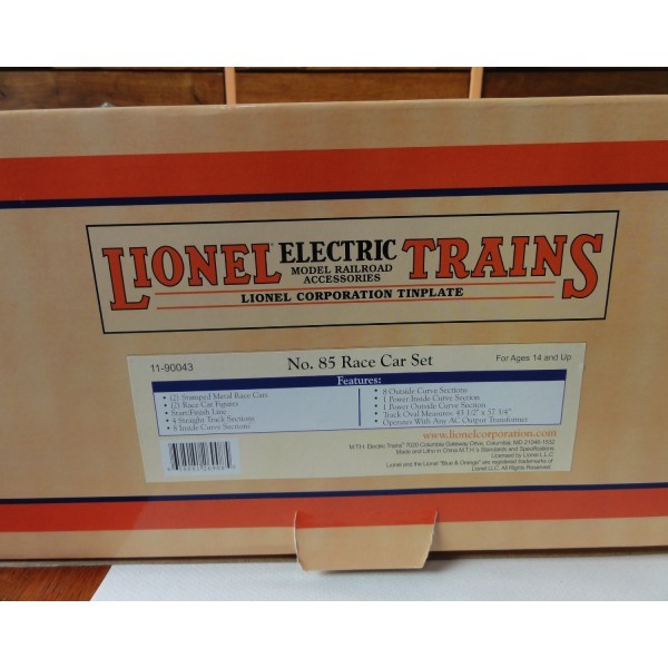 COFFRET CIRCUIT ROUTIER LIONEL TINPLATE CORPORATION 