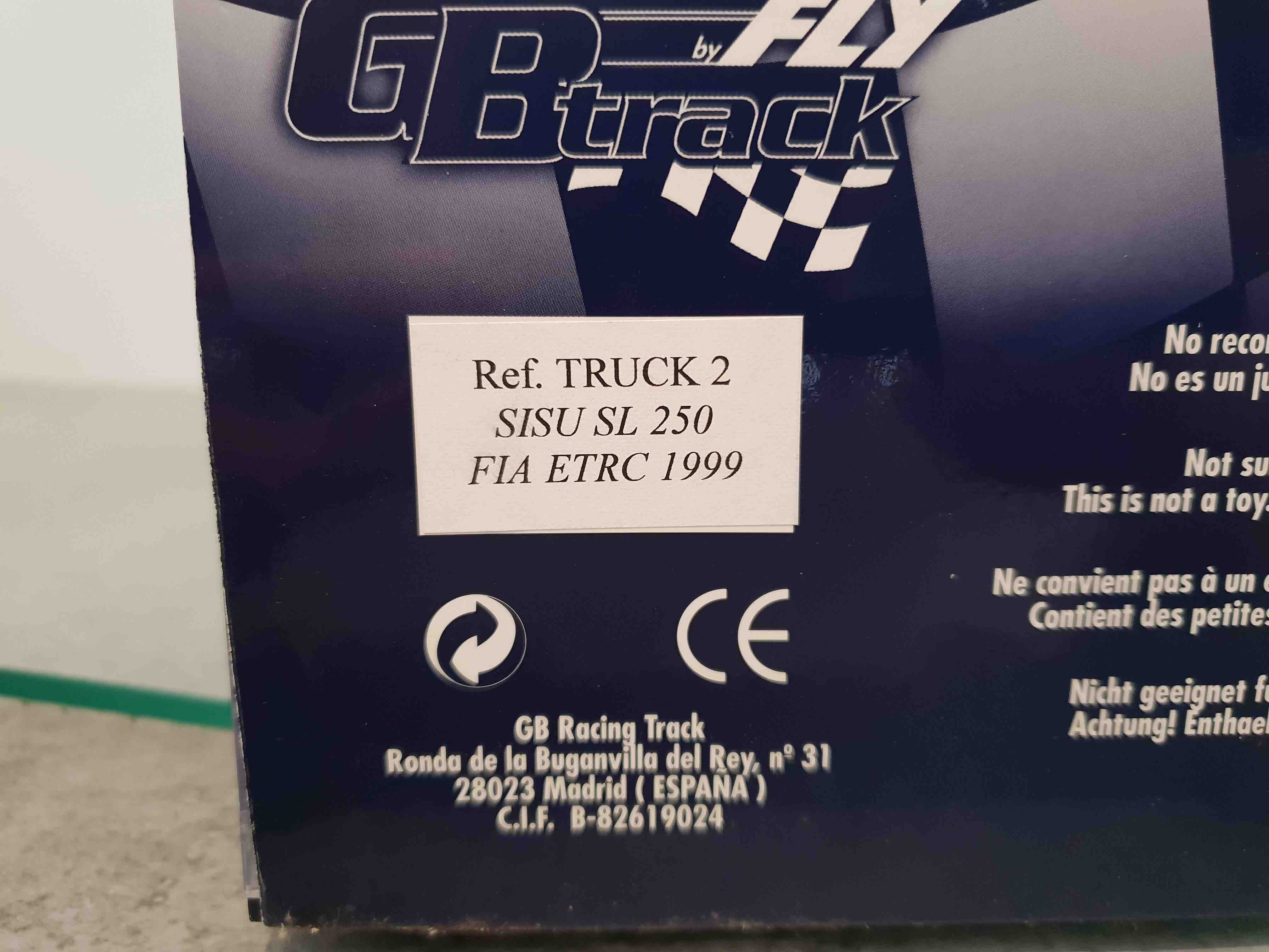 FLY GB TRACK TRUCK 2 SISU SL 250