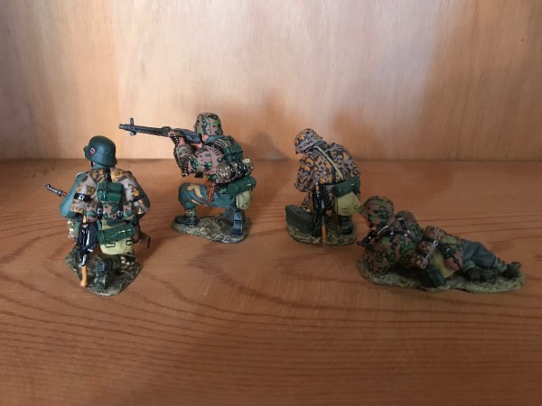 Soldats allemands avec MG42 King & Country WS051
