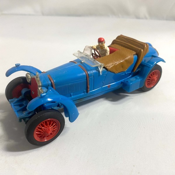 ALFA ROMEO 8C bleue SCALEXTRIC RÉF C65 VINTAGE