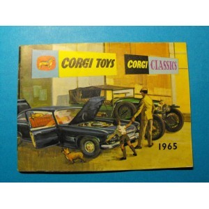 CATALOGUE CORGI TOYS 1965