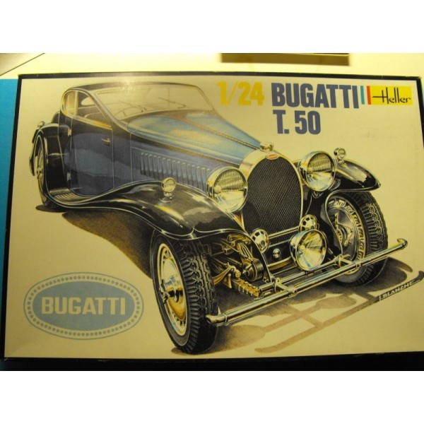 BUGATTI TYPE 50 HELLER 1/24 EME