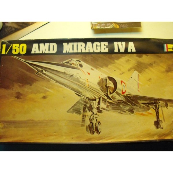 MIRAGE IV A  HELLER  1/50 EME