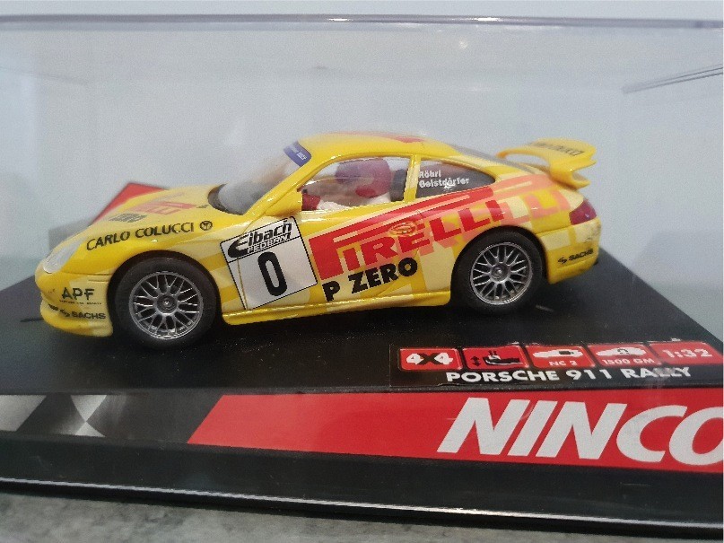 NINCO 50256 PORSCHE 911 GERMAN RALLY PIRELLI